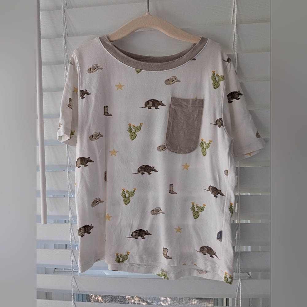 Kyte Baby Western print Toddler T-Shirt with Pocket